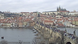 Pražský hrad, Karlův most, Vltava