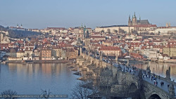 Pražský hrad, Karlův most, Vltava