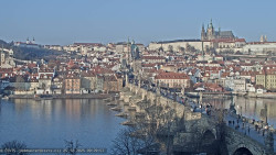 Pražský hrad, Karlův most, Vltava
