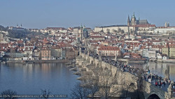 Pražský hrad, Karlův most, Vltava