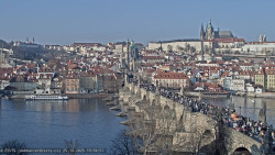 Pražský hrad, Karlův most, Vltava
