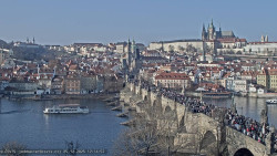 Pražský hrad, Karlův most, Vltava