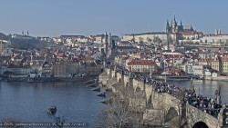 Pražský hrad, Karlův most, Vltava
