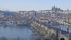 Pražský hrad, Karlův most, Vltava