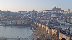 Pražský hrad, Karlův most, Vltava