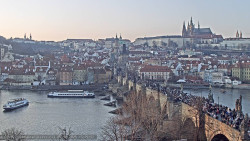 Pražský hrad, Karlův most, Vltava