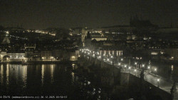 Pražský hrad, Karlův most, Vltava