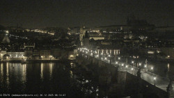 Pražský hrad, Karlův most, Vltava