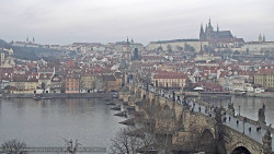 Pražský hrad, Karlův most, Vltava