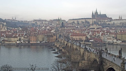 Pražský hrad, Karlův most, Vltava