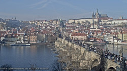Pražský hrad, Karlův most, Vltava