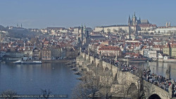 Pražský hrad, Karlův most, Vltava