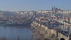 Pražský hrad, Karlův most, Vltava