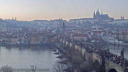 Pražský hrad, Karlův most, Vltava