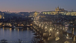 Pražský hrad, Karlův most, Vltava