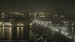 Pražský hrad, Karlův most, Vltava