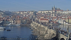 Pražský hrad, Karlův most, Vltava
