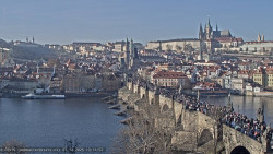Pražský hrad, Karlův most, Vltava