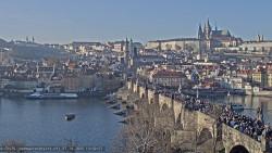Pražský hrad, Karlův most, Vltava