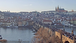 Pražský hrad, Karlův most, Vltava