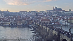 Pražský hrad, Karlův most, Vltava