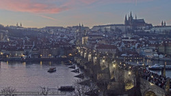 Pražský hrad, Karlův most, Vltava