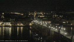 Pražský hrad, Karlův most, Vltava