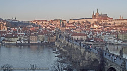 Pražský hrad, Karlův most, Vltava