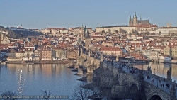 Pražský hrad, Karlův most, Vltava