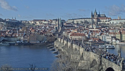 Pražský hrad, Karlův most, Vltava
