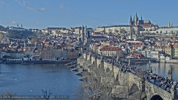 Pražský hrad, Karlův most, Vltava