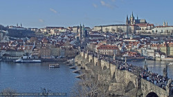 Pražský hrad, Karlův most, Vltava