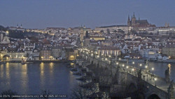 Pražský hrad, Karlův most, Vltava