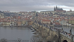 Pražský hrad, Karlův most, Vltava