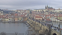 Pražský hrad, Karlův most, Vltava