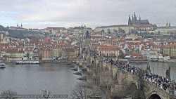 Pražský hrad, Karlův most, Vltava
