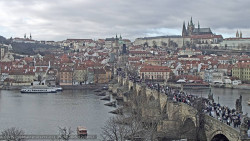Pražský hrad, Karlův most, Vltava