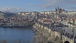 Pražský hrad, Karlův most, Vltava