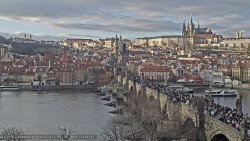 Pražský hrad, Karlův most, Vltava