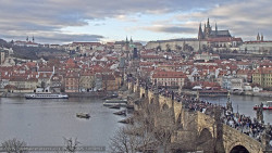 Pražský hrad, Karlův most, Vltava