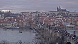 Pražský hrad, Karlův most, Vltava