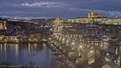 Pražský hrad, Karlův most, Vltava