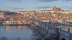 Pražský hrad, Karlův most, Vltava