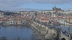 Pražský hrad, Karlův most, Vltava