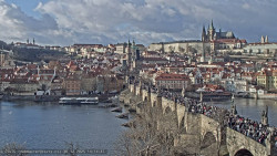 Pražský hrad, Karlův most, Vltava