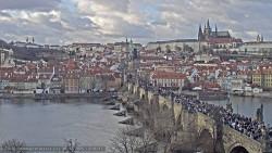 Pražský hrad, Karlův most, Vltava