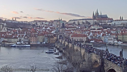 Pražský hrad, Karlův most, Vltava