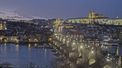 Pražský hrad, Karlův most, Vltava