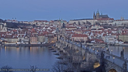 Pražský hrad, Karlův most, Vltava