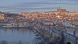 Pražský hrad, Karlův most, Vltava